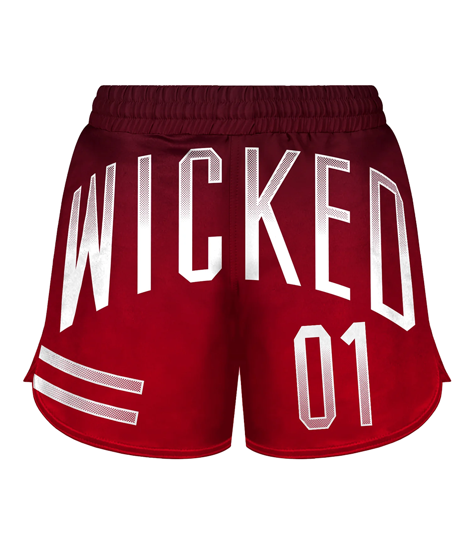 MMA Short ELEMENT SUPERBOWL Red