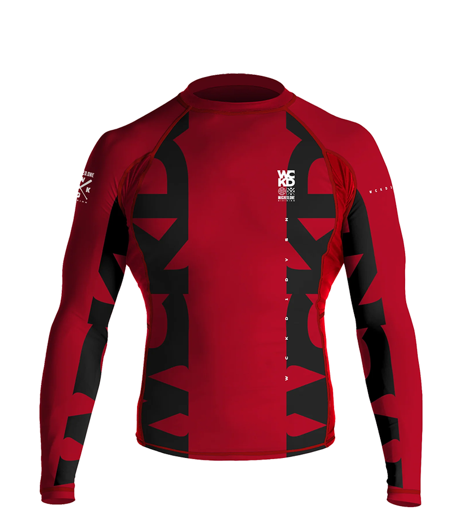 Rashguard WCKD LS Red