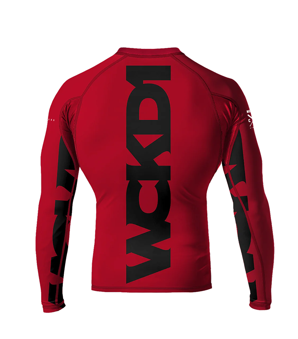 Rashguard WCKD LS Red