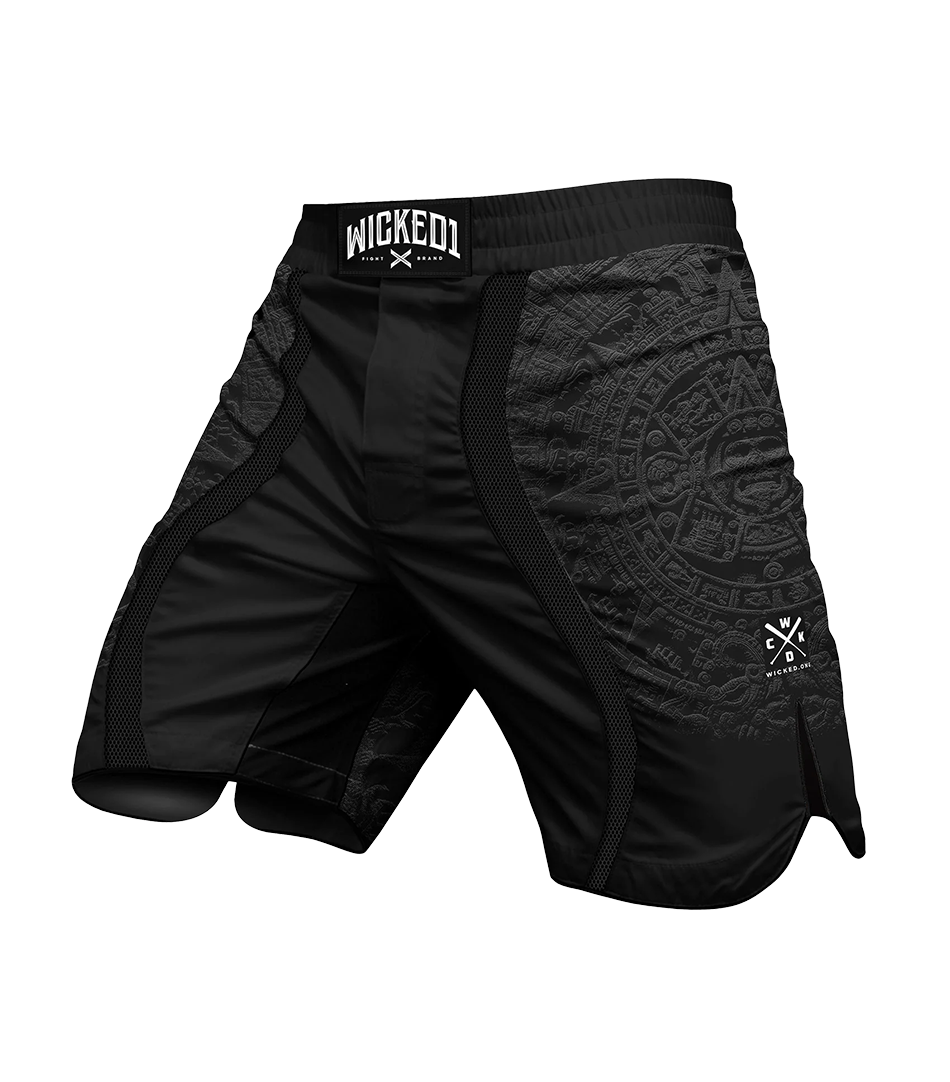 MMA Short EAGER AZTEC Black