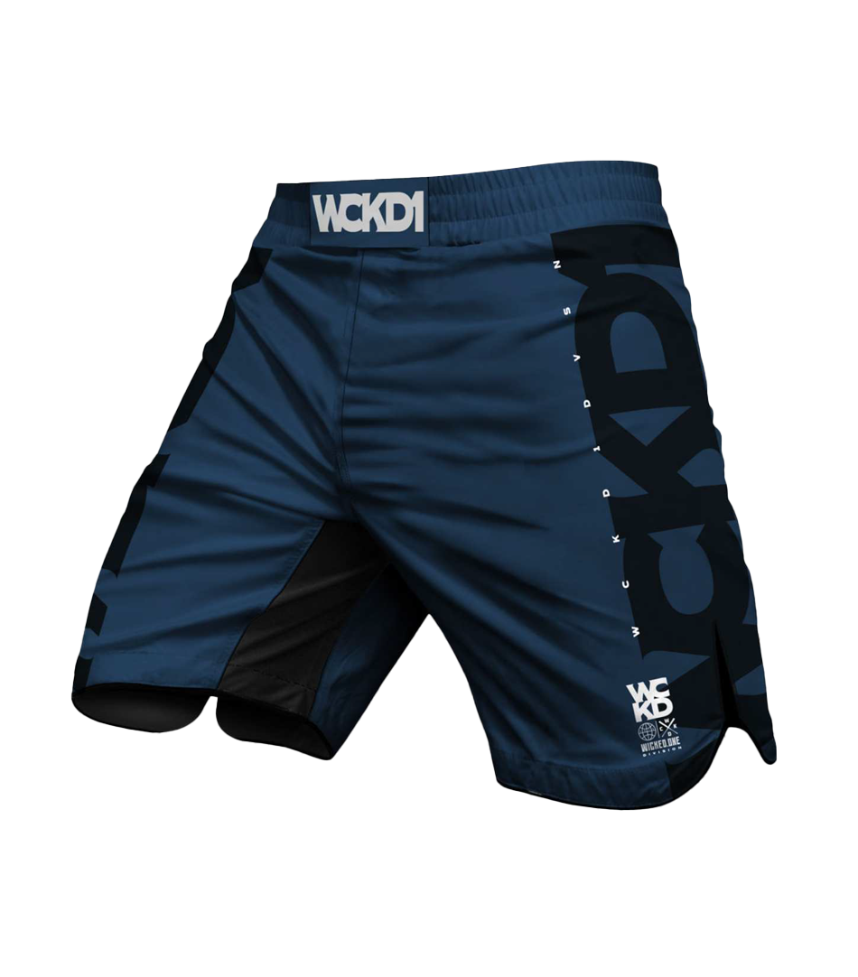 MMA Short EAGER WCKD Navy